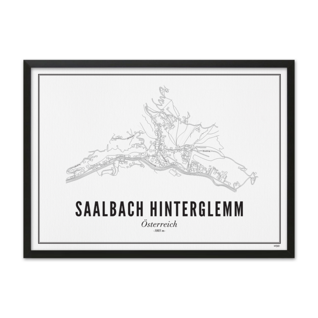 Poster of Saalbach-Hinterglemm | WIJCK.