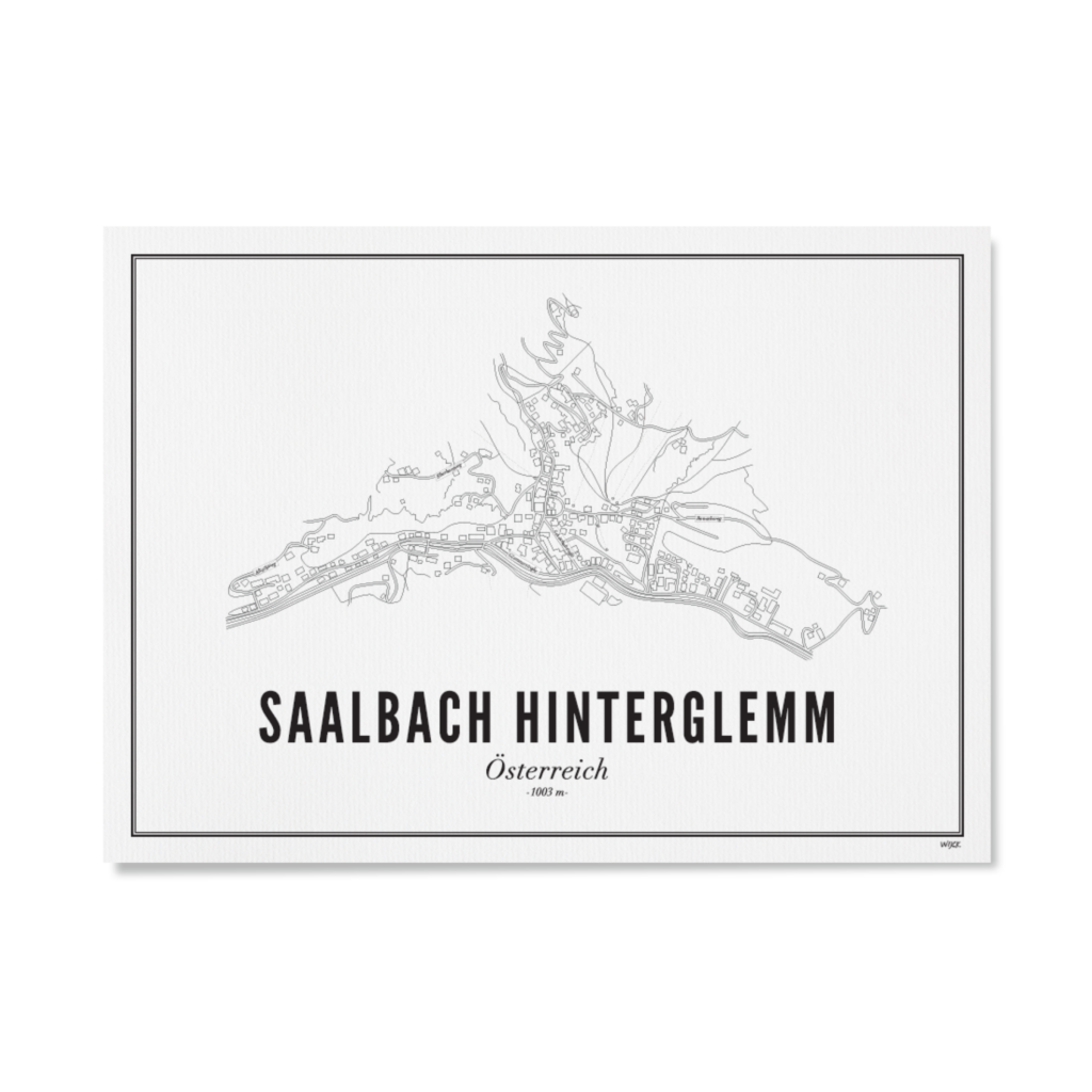 Poster of Saalbach-Hinterglemm | WIJCK.