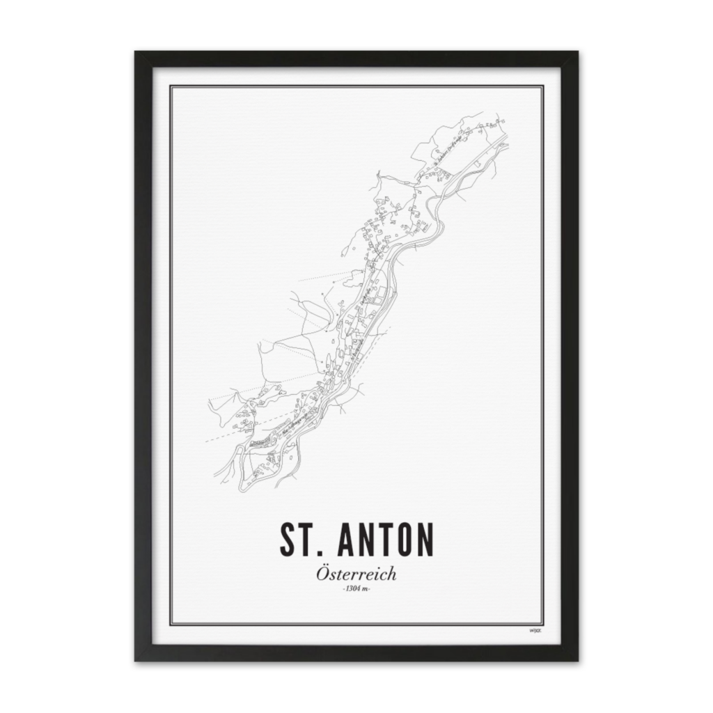 Poster van St. Anton | WIJCK. 