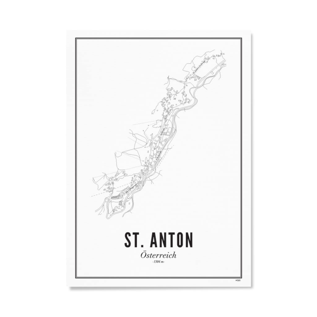 Poster van St. Anton | WIJCK. 