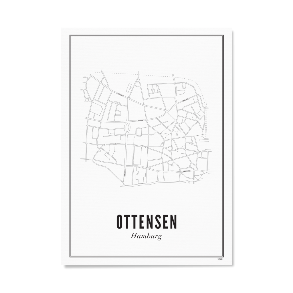 Affiches de Hamburg - Ottensen | WIJCK.