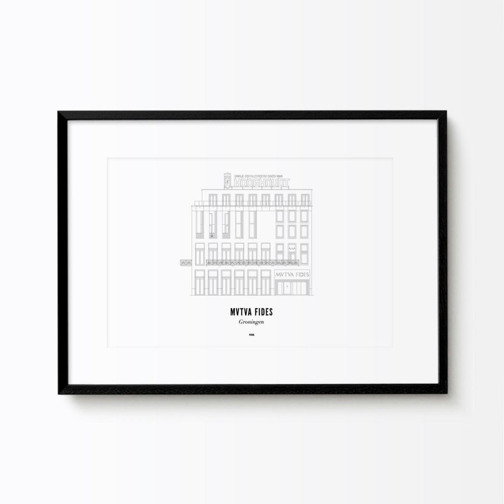 Poster von Groningen - Sociëteit  Vindicat Atque | WIJCK.