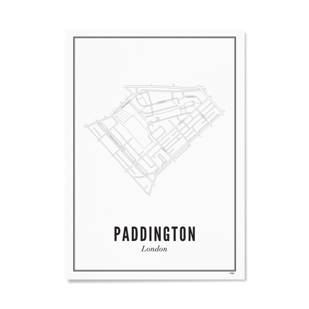 Poster von London - Paddington | WIJCK.