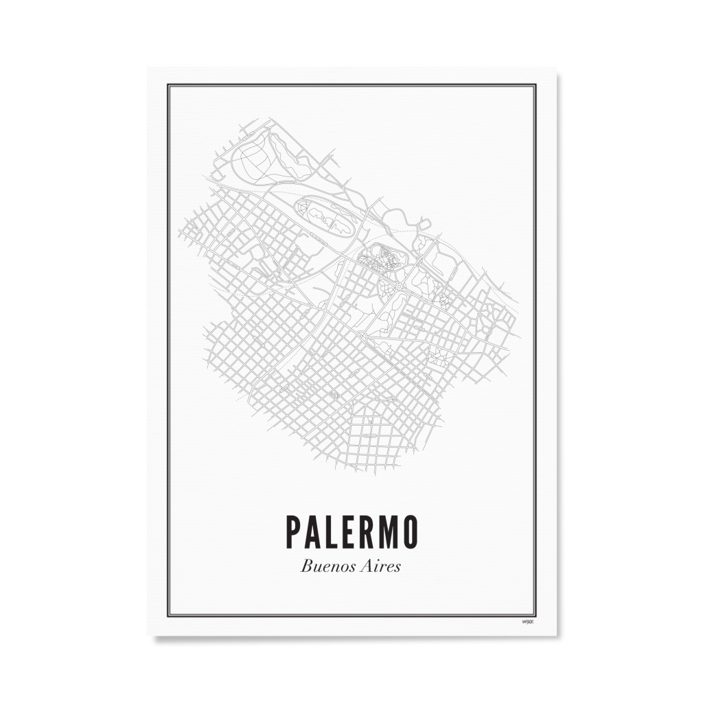 Poster of Palermo - Buenos Aires | WIJCK.