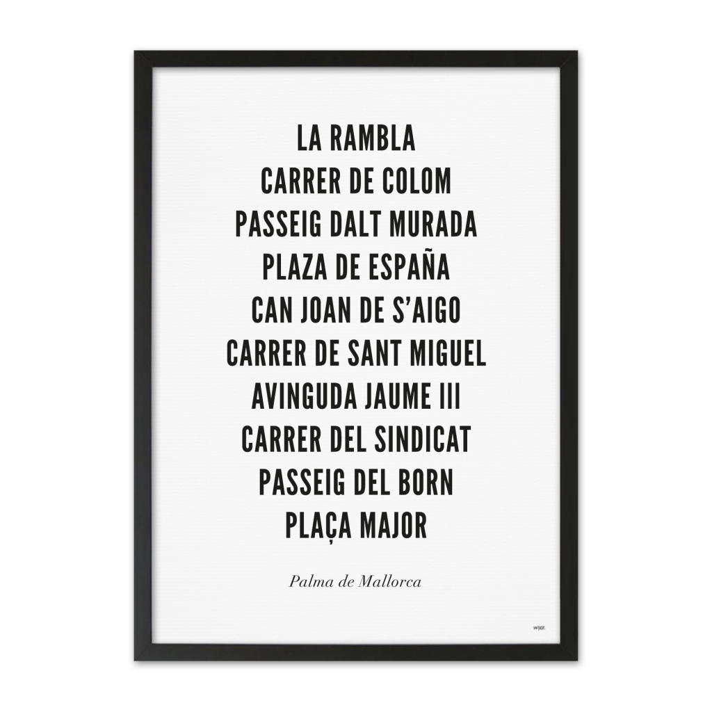 Affiches de Palma de Mallorca - Centre | WIJCK.