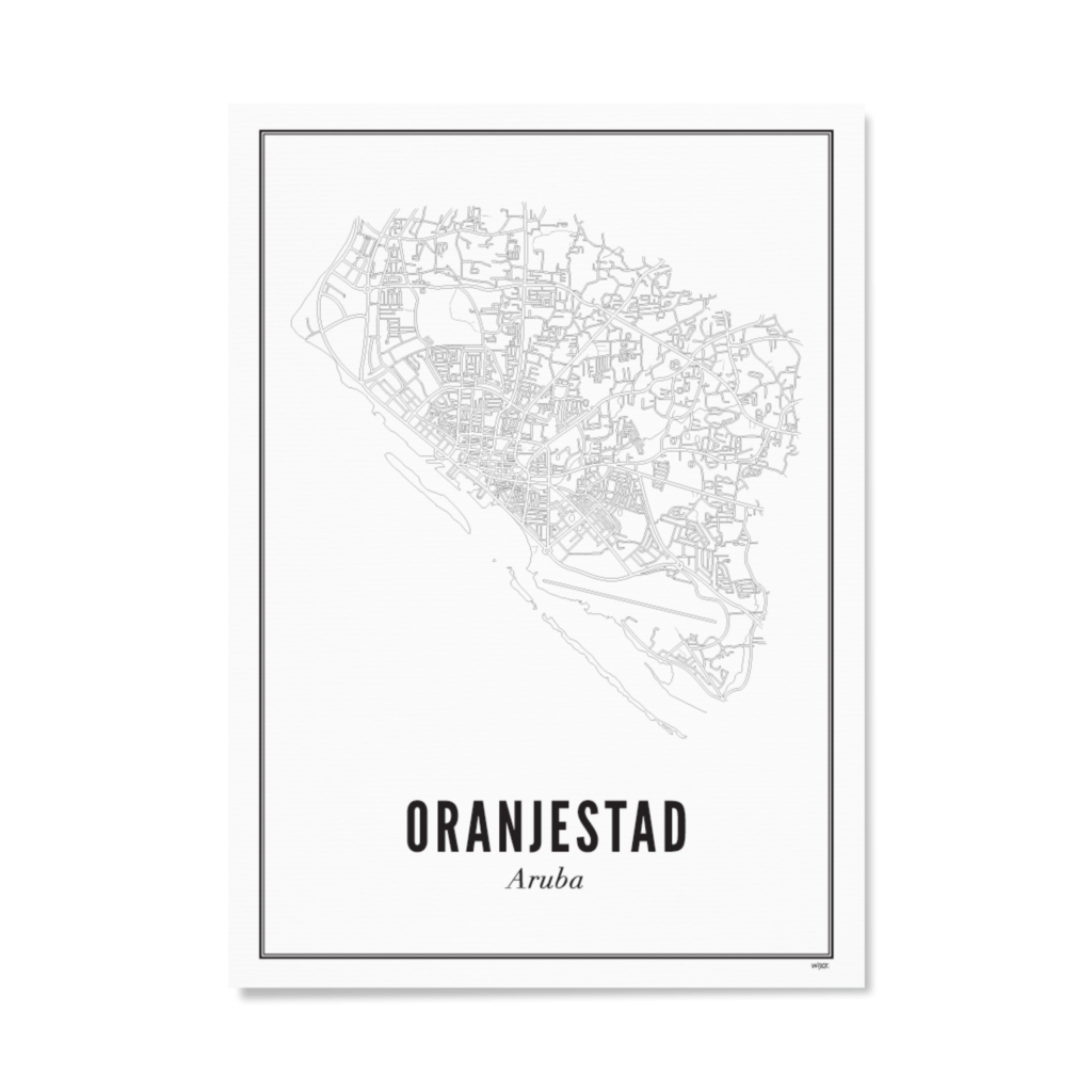 Affiches de Aruba - Oranjestad | WIJCK.