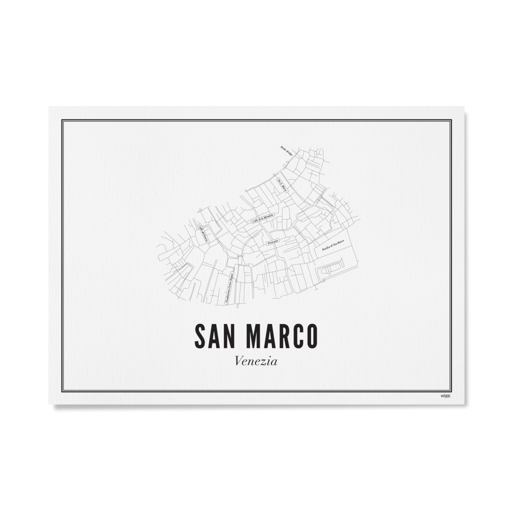 Affiches de Venise - San Marco | WIJCK.