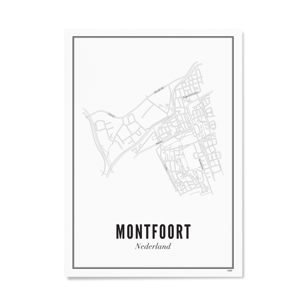 Poster van Utrecht - Montfoort | WIJCK. 