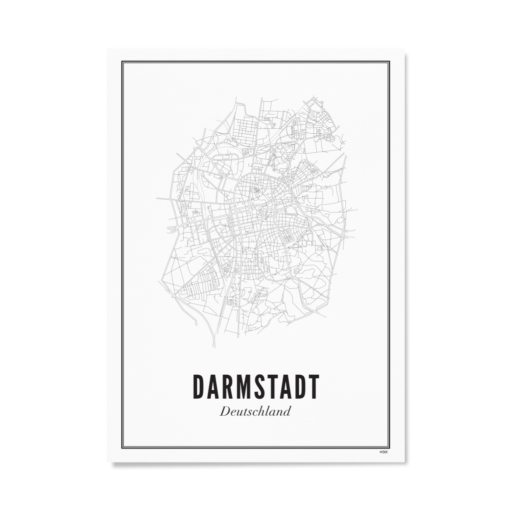 Affiches de Darmstadt - Ville | WIJCK.