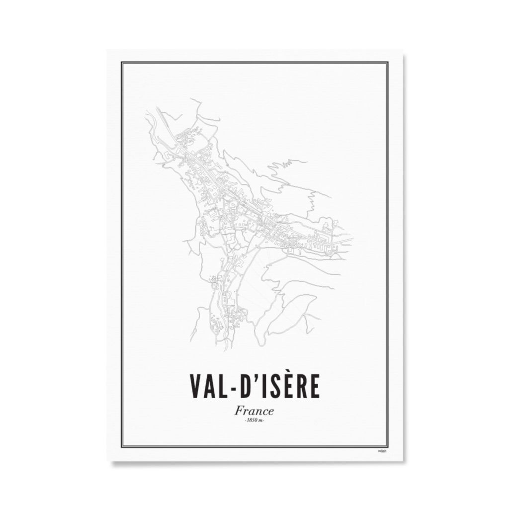 Poster van Val-d'Isère | WIJCK. 