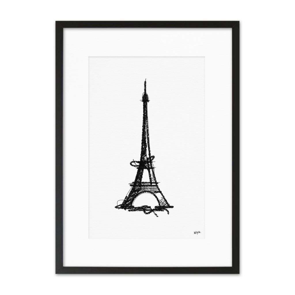 Poster of Paris - Eiffel Tower | WIJCK.