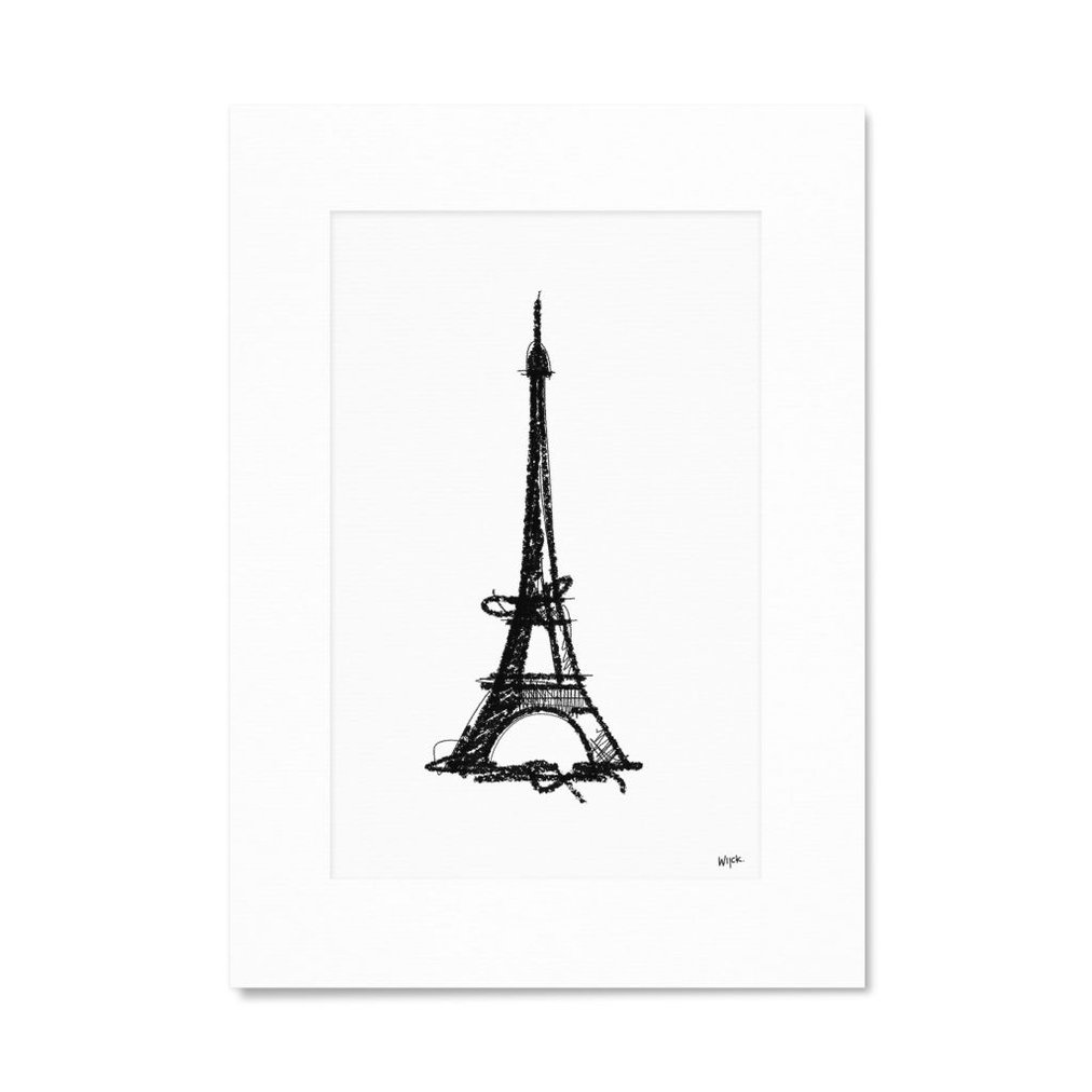 Eiffel Tower Paris France Sketch Doodle Graphic by Topstar · Creative  Fabrica