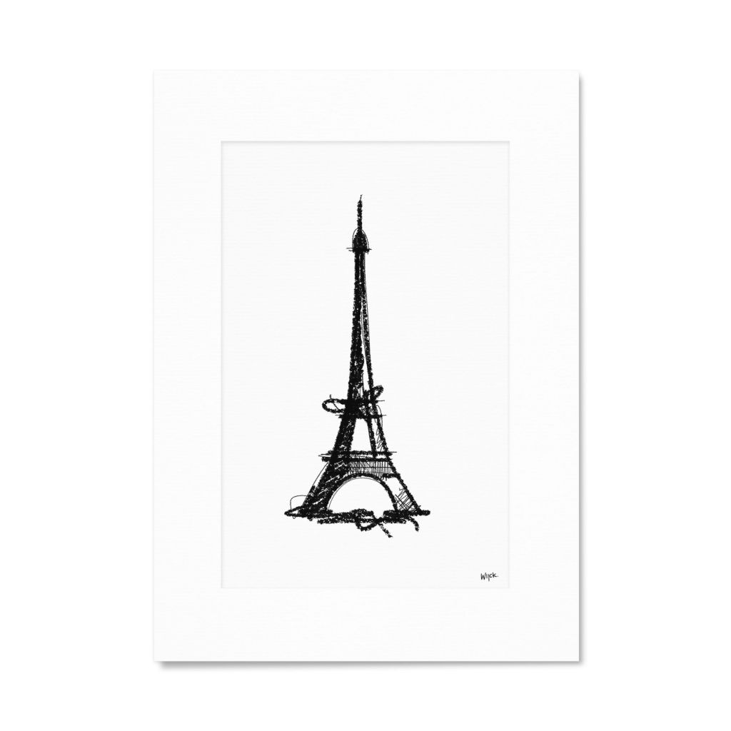 Poster of Paris - Eiffel Tower | WIJCK.
