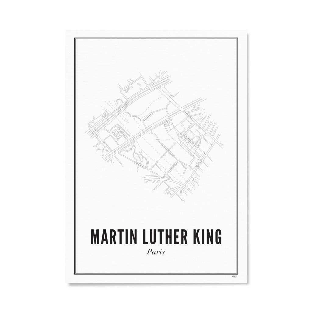 Affiches de Paris - Martin Luther King | WIJCK.