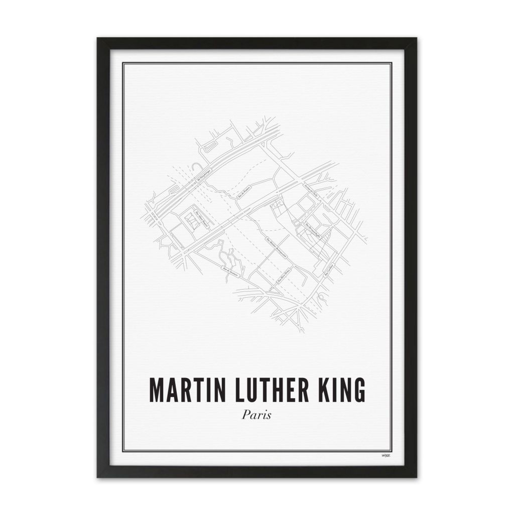 Affiches de Paris - Martin Luther King | WIJCK.