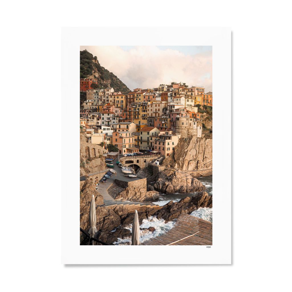 Poster von Cinque Terre - Viva Italia | WIJCK.
