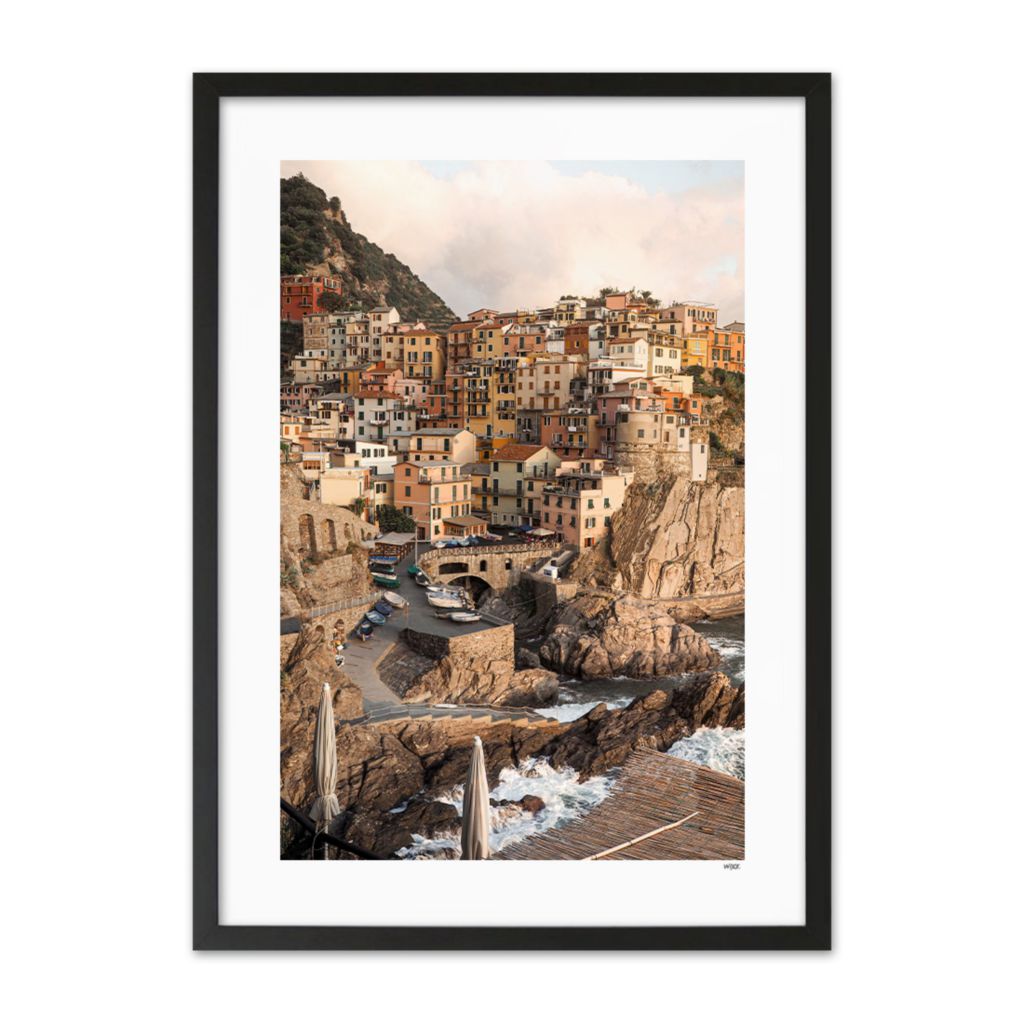 Poster von Cinque Terre - Viva Italia | WIJCK.