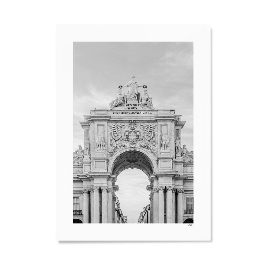Affiches de Lisbonne - Arco da Rua Augusta | WIJCK.