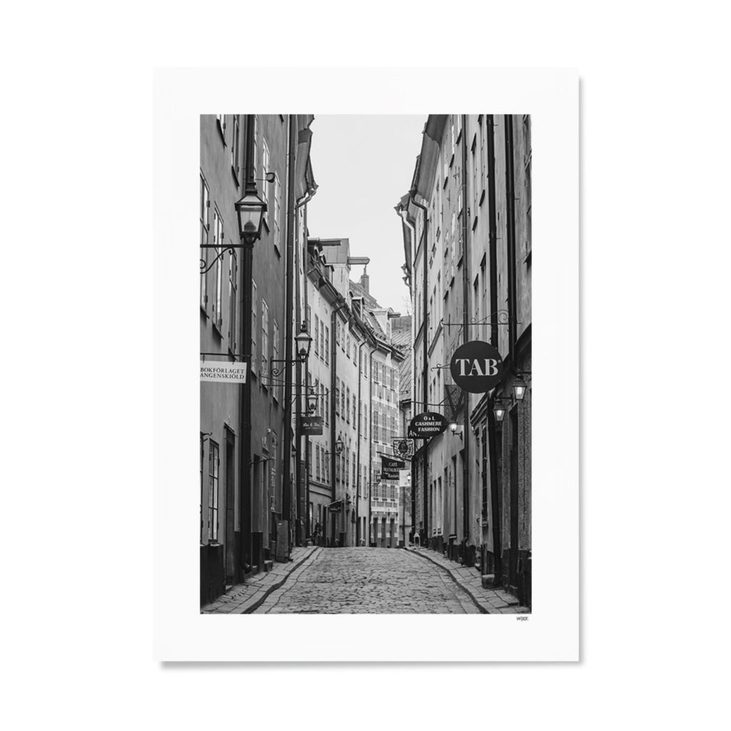 Poster von Stockholm - Gamla Stan | WIJCK.