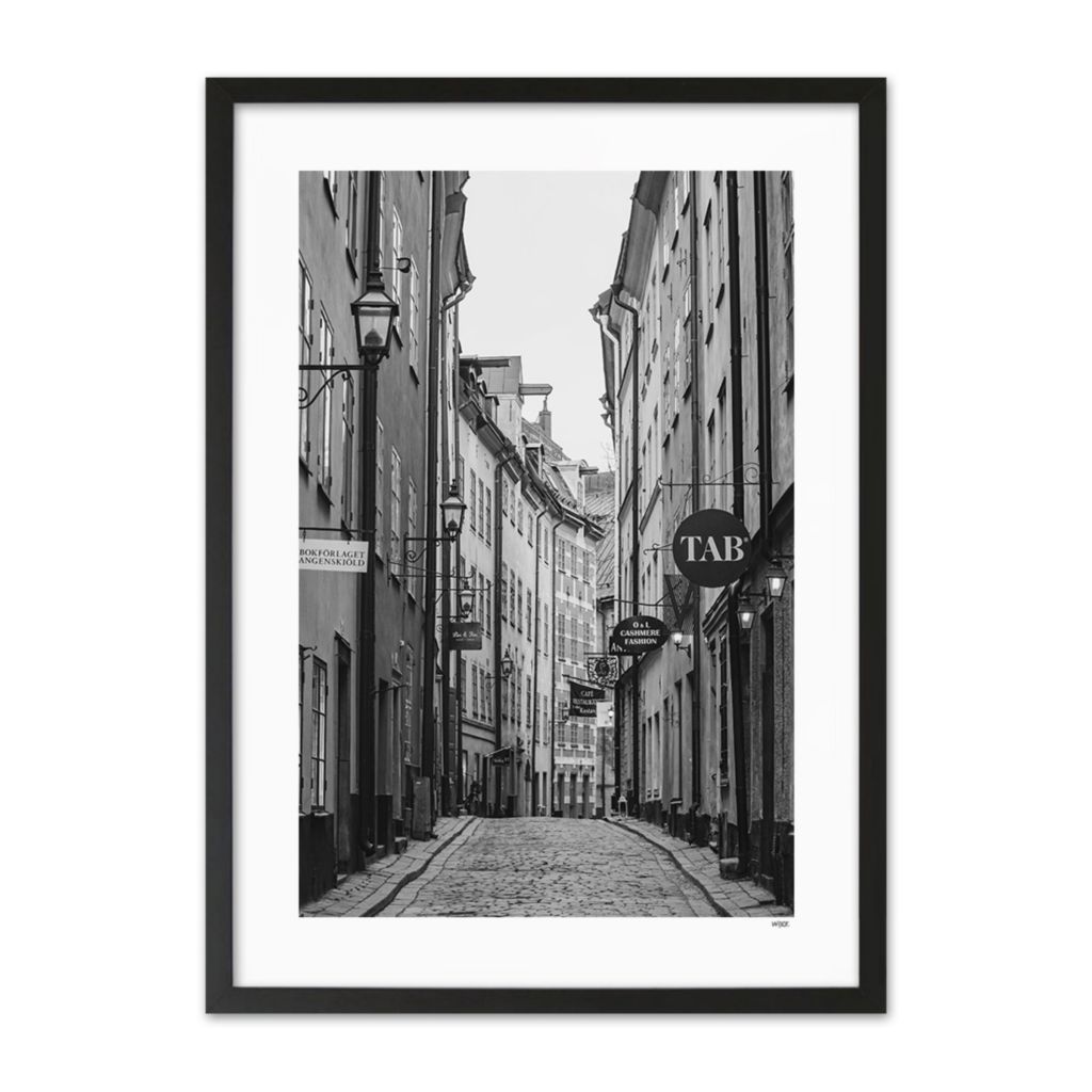 Poster von Stockholm - Gamla Stan | WIJCK.