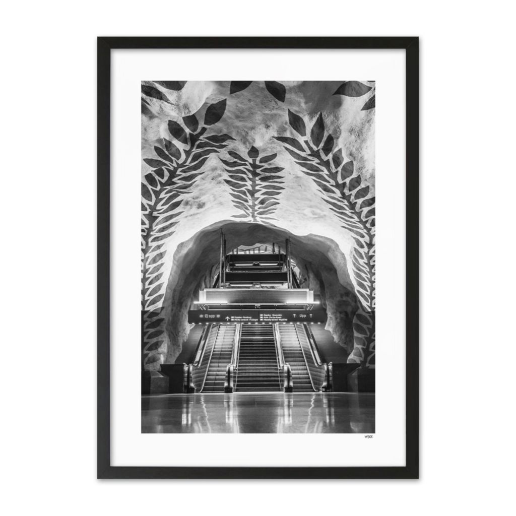 Poster van Stockholm - Metro | WIJCK.