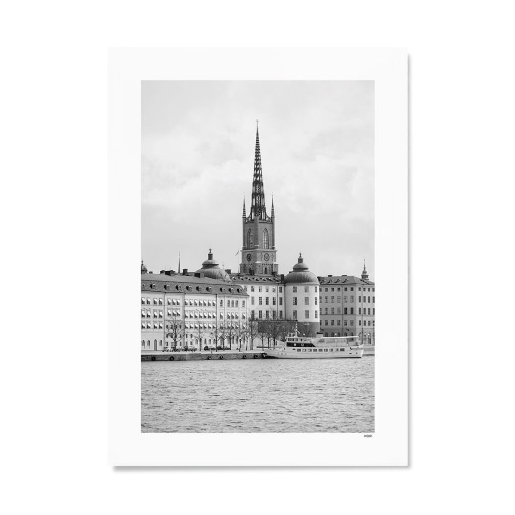 Poster van Stockholm - Riddarholmen | WIJCK.