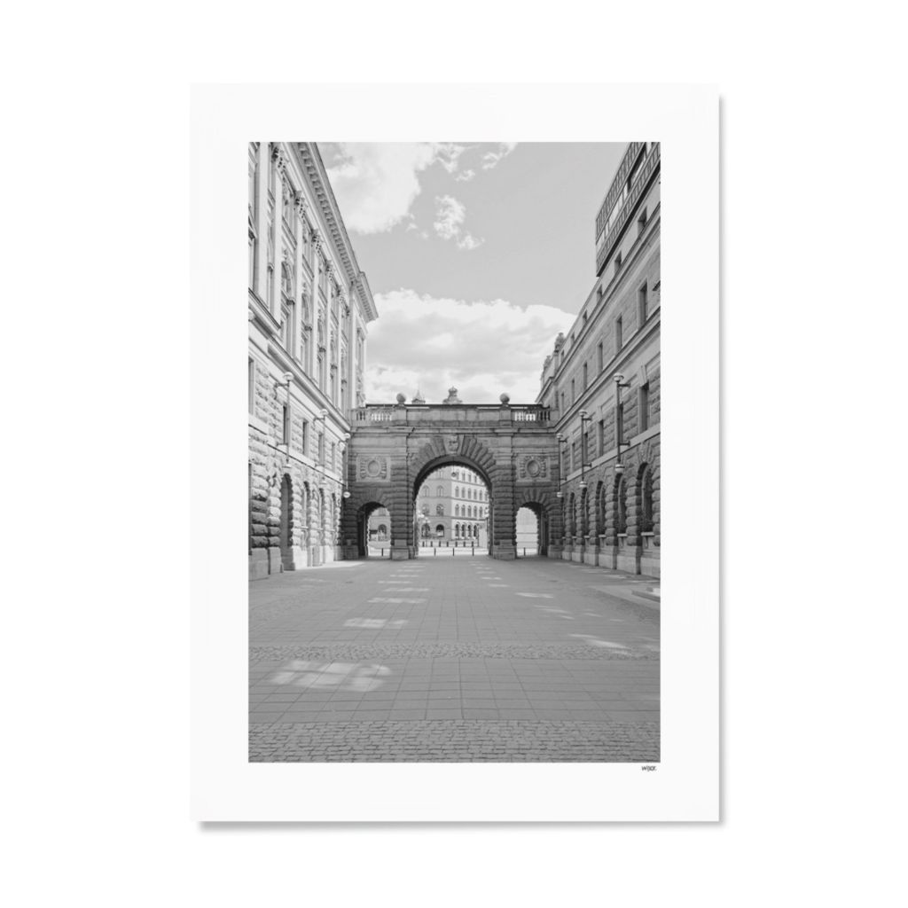 Poster of Stockholm - Riksgatan | WIJCK.