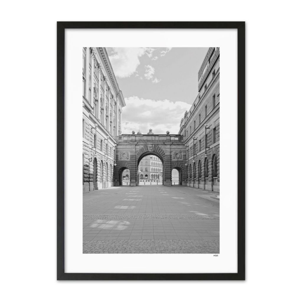 Poster of Stockholm - Riksgatan | WIJCK.