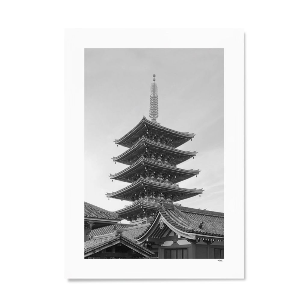 Poster of Tokyo - Senso-Ji Pagoda | WIJCK.