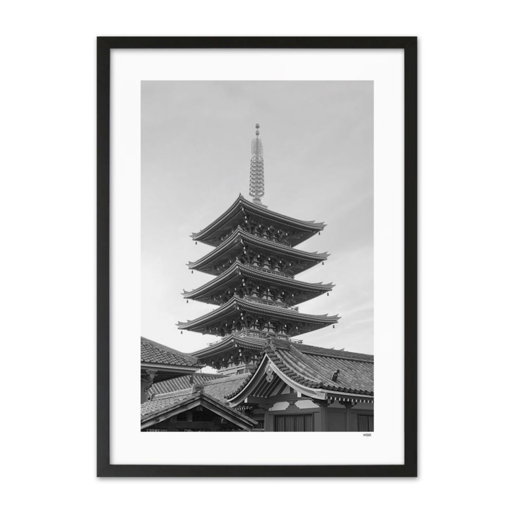 Poster of Tokyo - Senso-Ji Pagoda | WIJCK.
