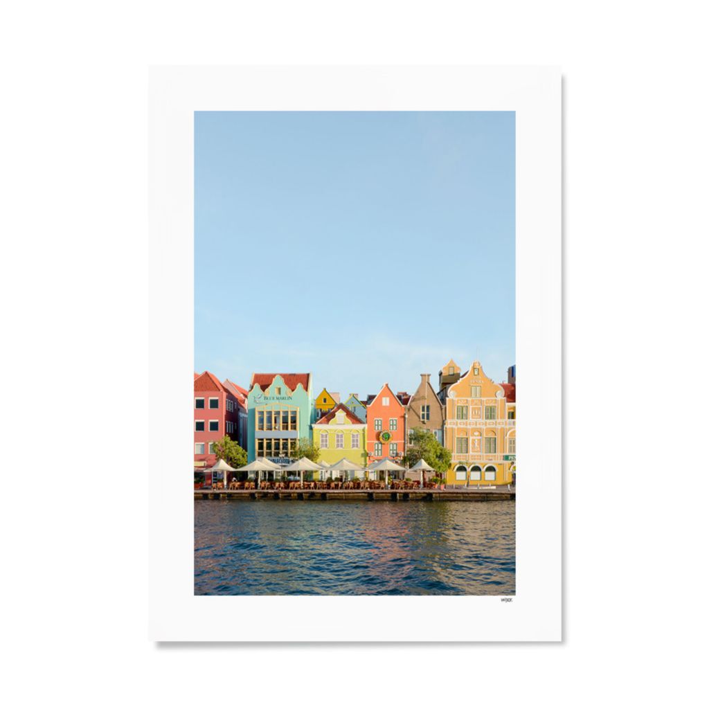 Poster von Curacao - Willemstad | WIJCK.