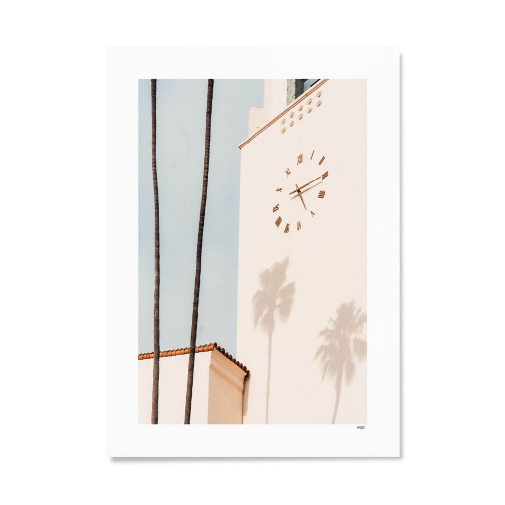 Poster von Los Angeles - Time to Surf | WIJCK.