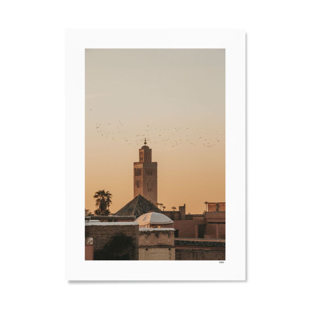 Poster of Marrakech - Sunset | WIJCK.