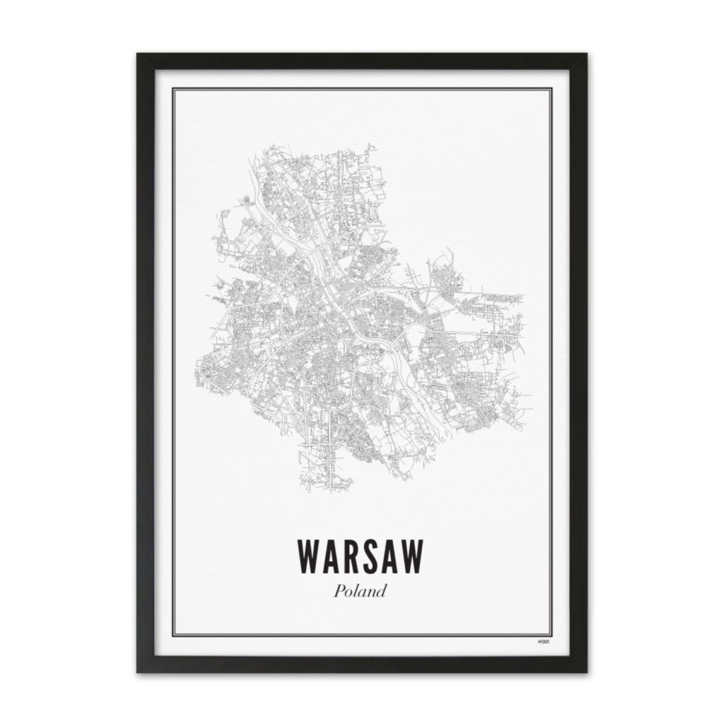 Affiches de Varsovie - Ville | WIJCK.