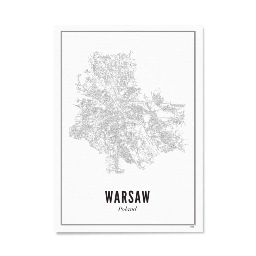 Affiches de Varsovie - Ville | WIJCK.
