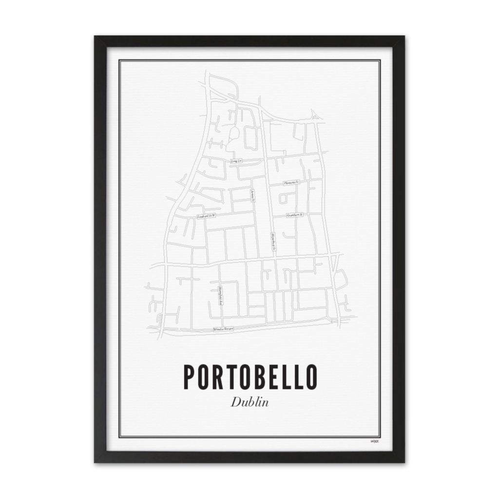 Poster van Dublin - Portobello | WIJCK. 