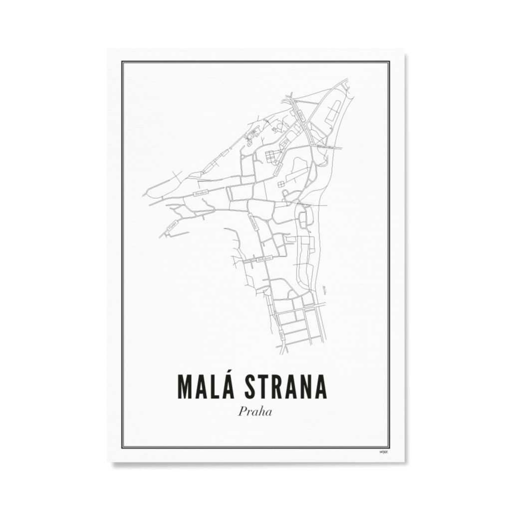 Poster von Prag - Malá Strana | WIJCK.