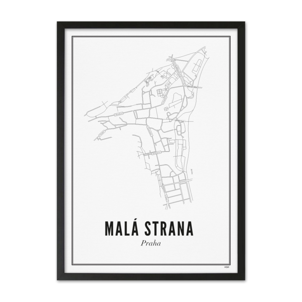 Poster von Prag - Malá Strana | WIJCK.