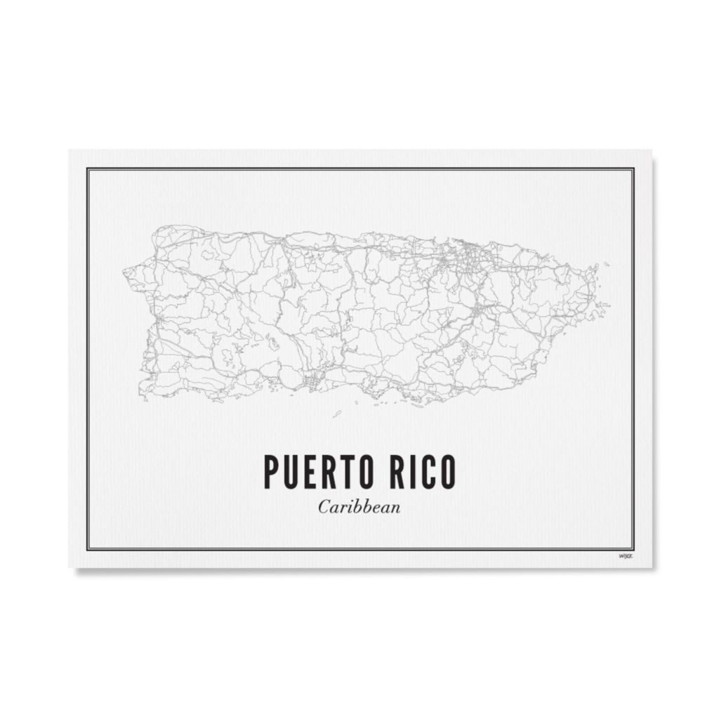 Poster van Puerto Rico | WIJCK. 