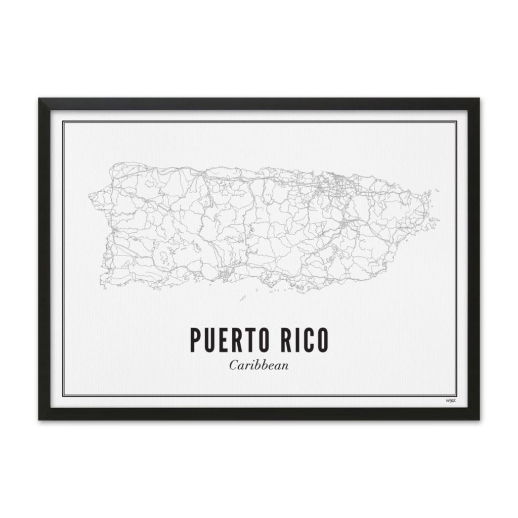 Poster van Puerto Rico | WIJCK. 