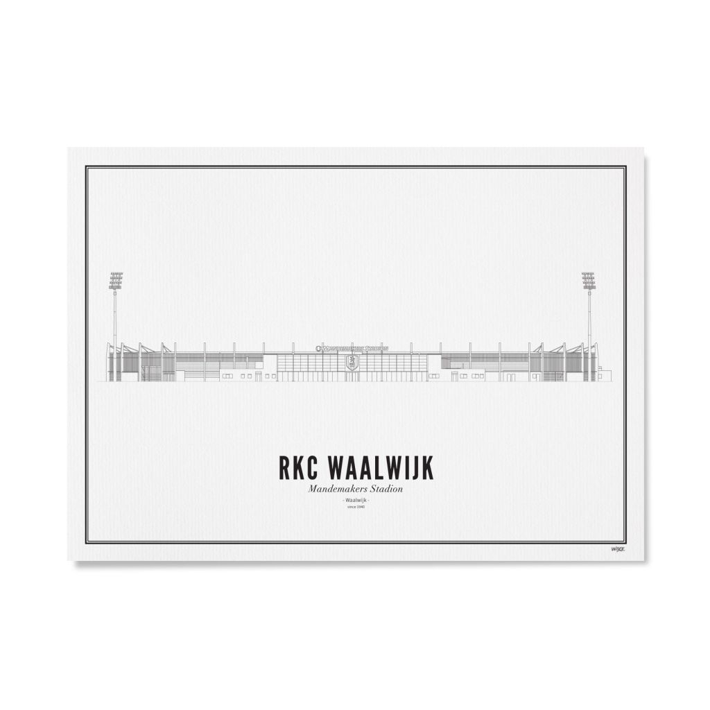 Poster van Mandemakers Stadion | WIJCK. 