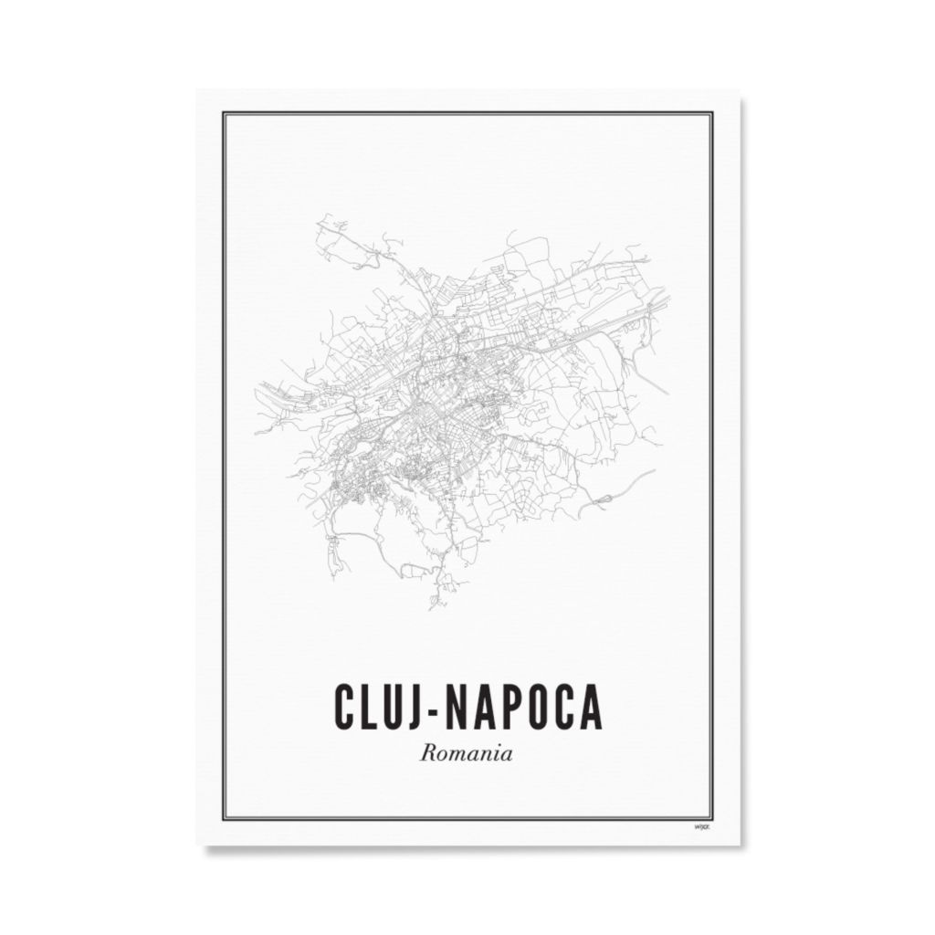 Poster von Cluj Napoca - City | WIJCK.