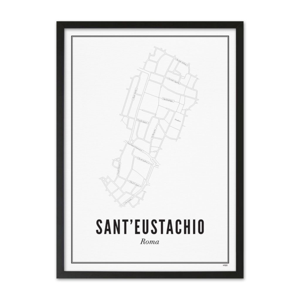 Poster van Rome - Sant'Eustachio | WIJCK. 