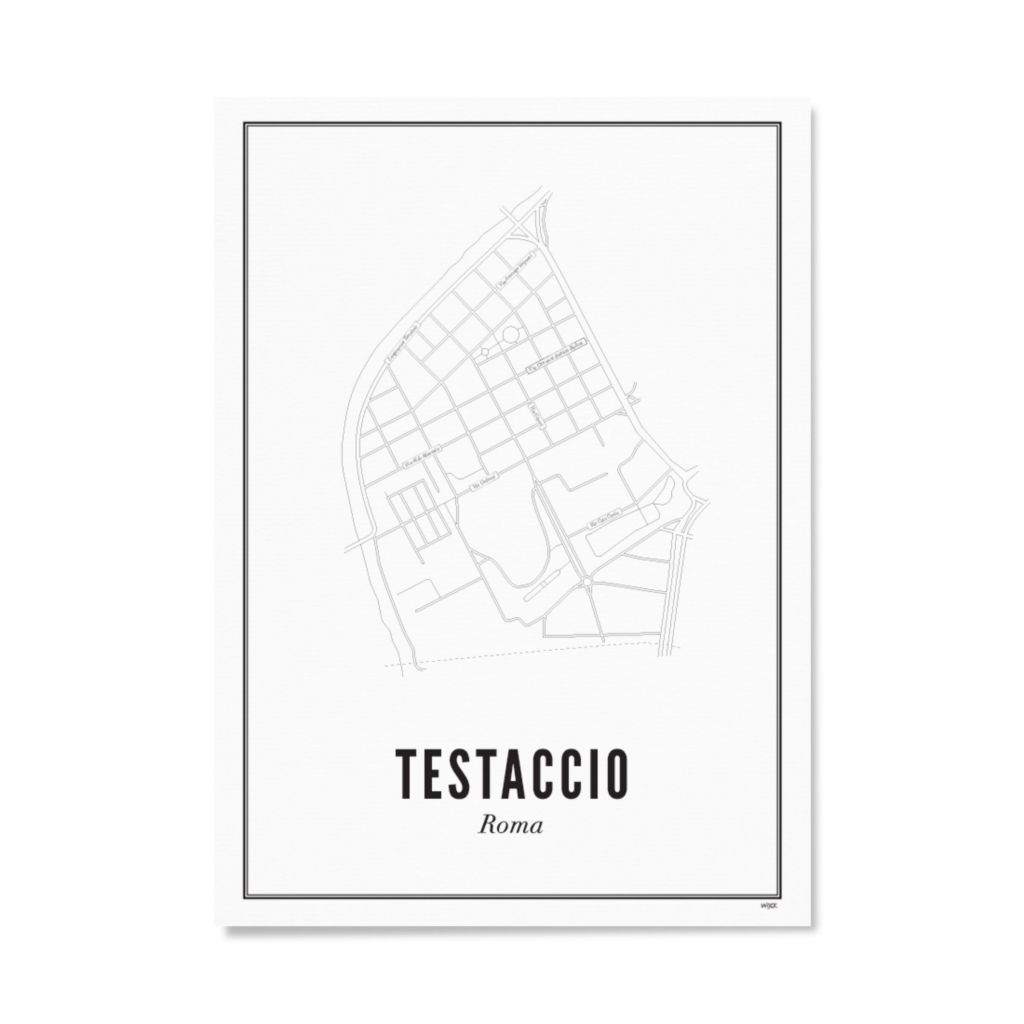 Affiches de Rome - Testaccio | WIJCK.