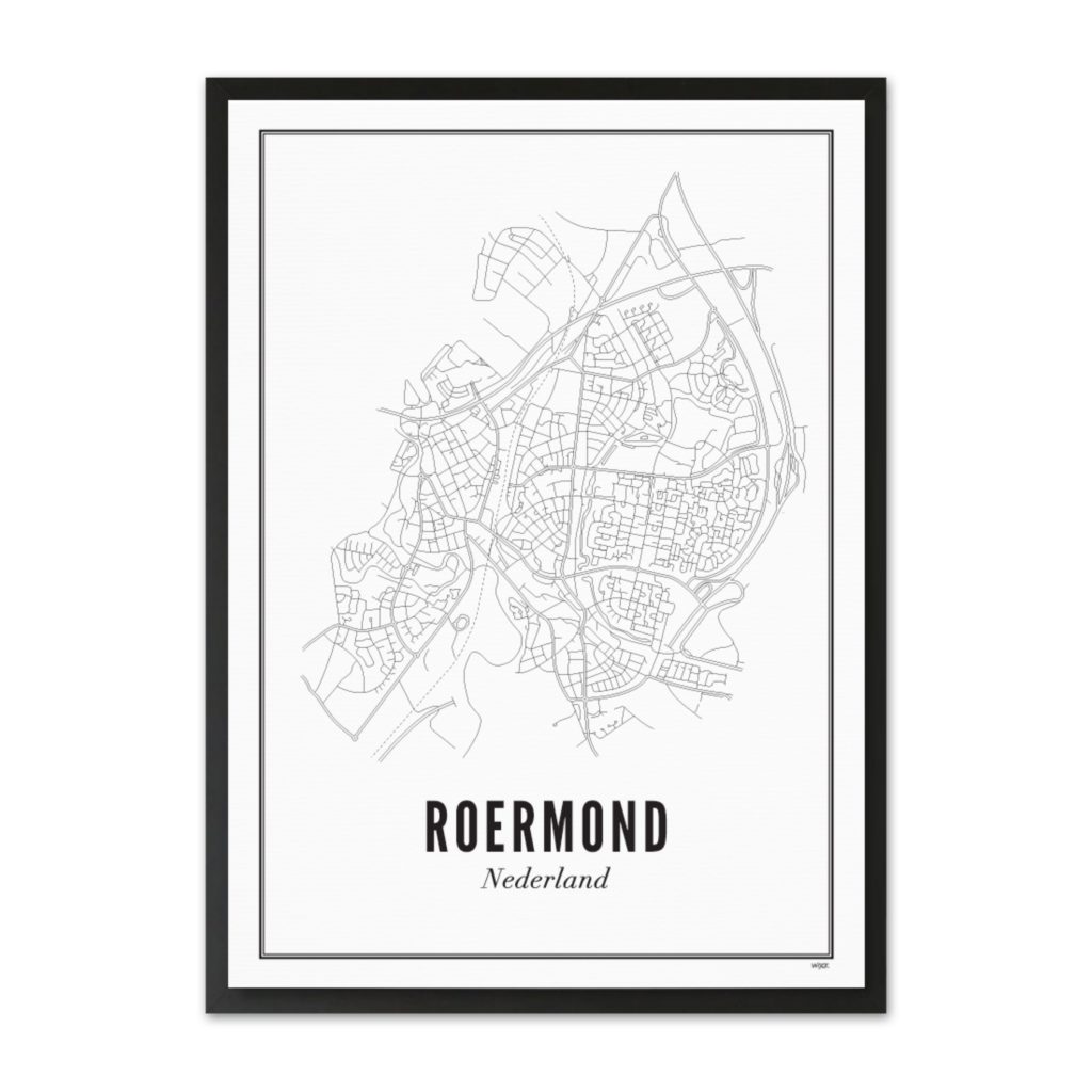 Poster of Roermond - City | WIJCK.