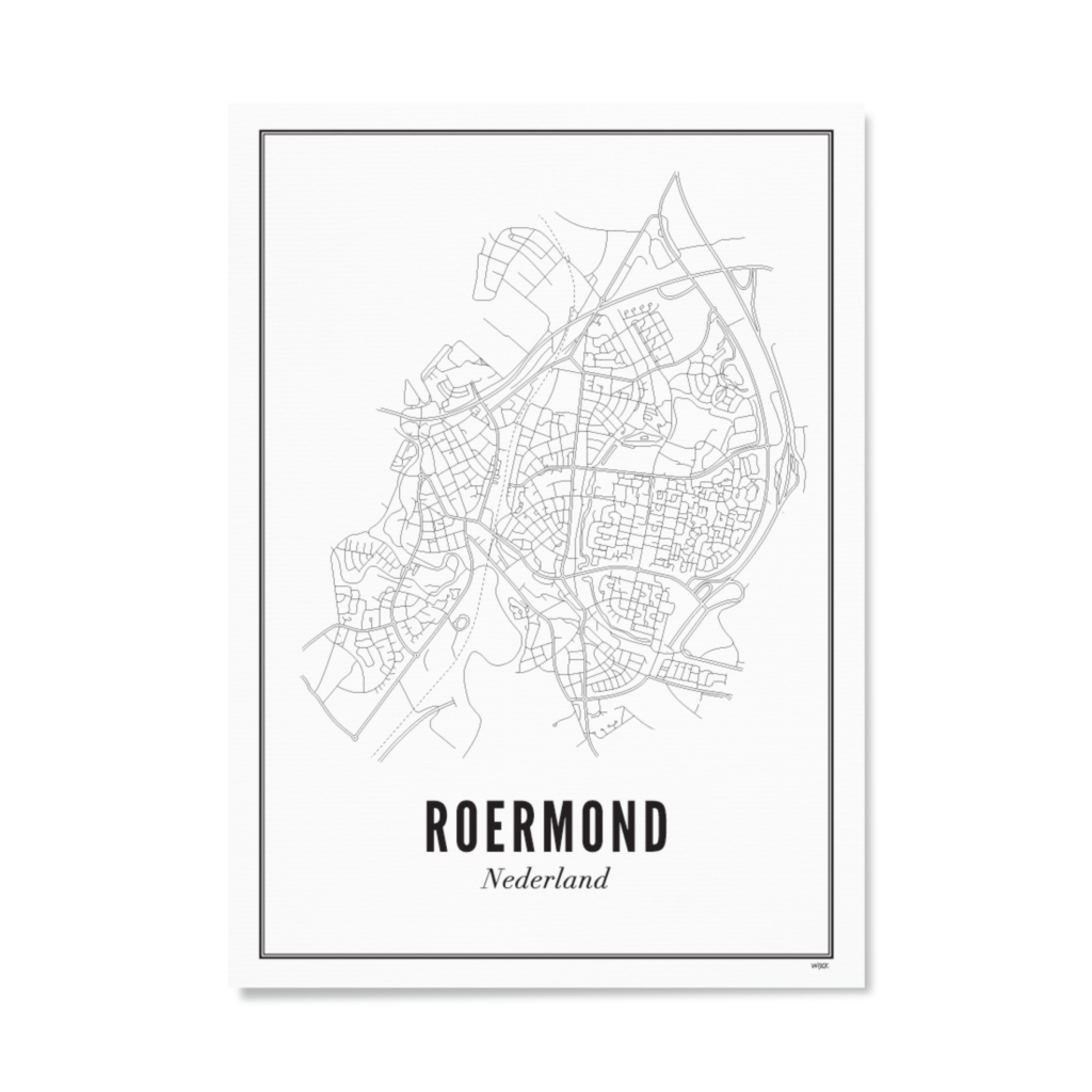Poster of Roermond - City | WIJCK.