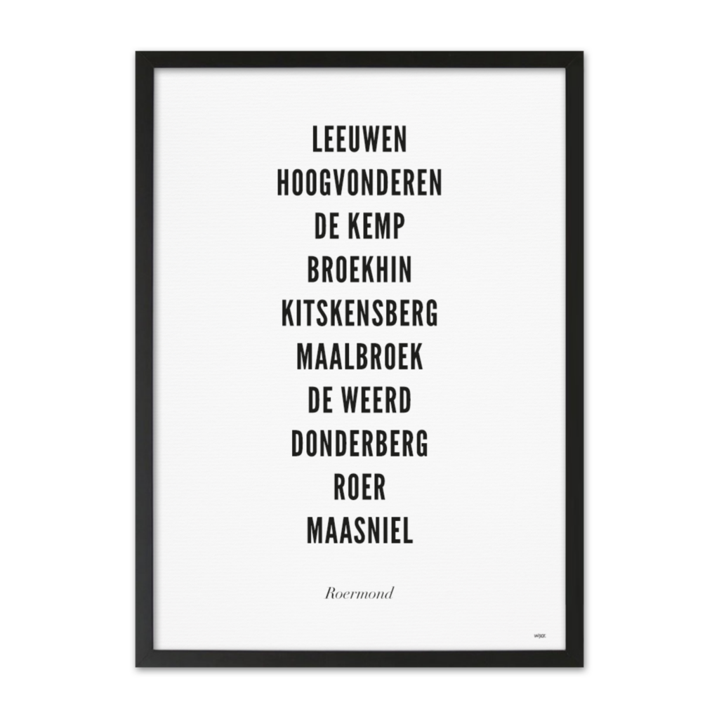 Affiches de Roermond - Ville | WIJCK.