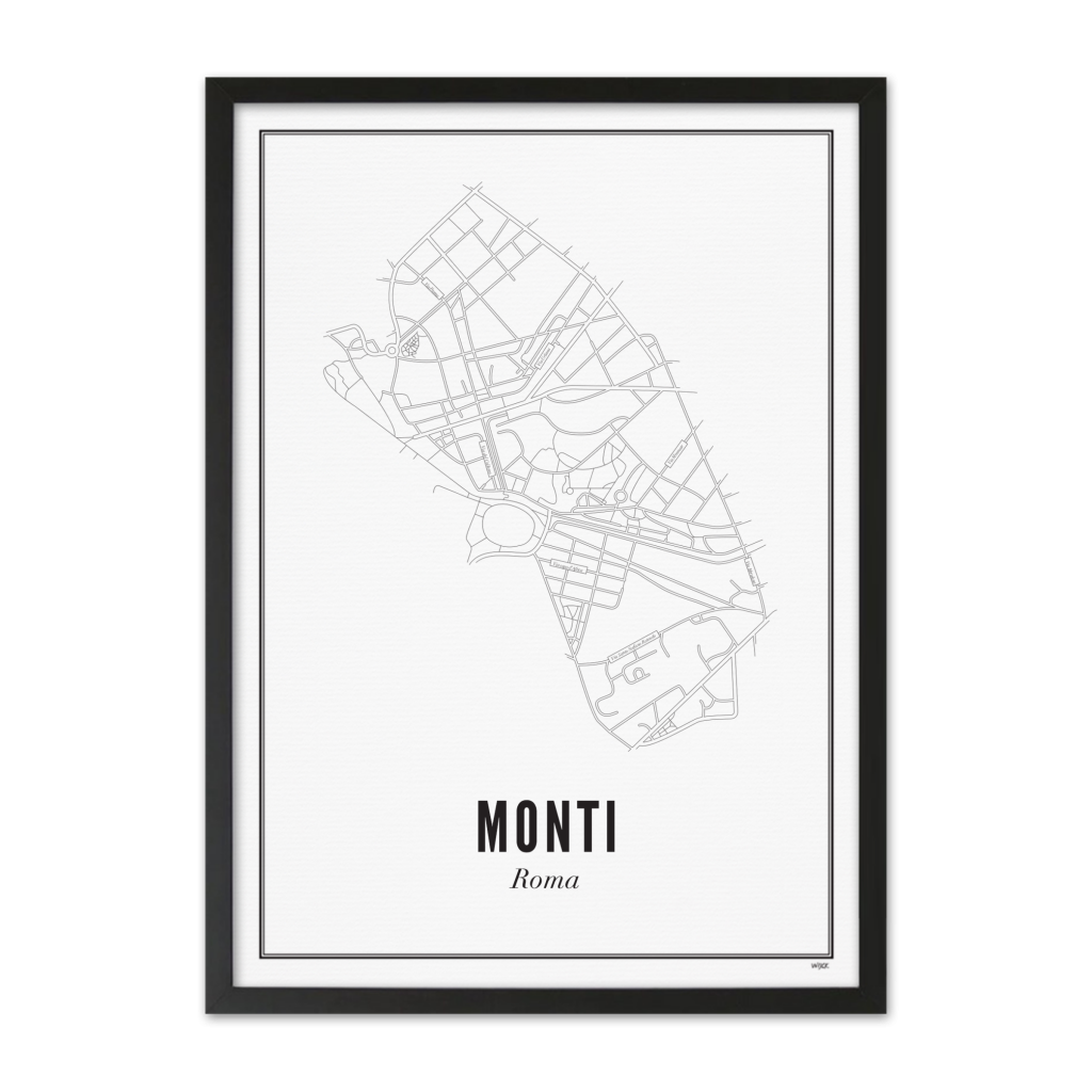 Poster van Rome - Monti | WIJCK. 
