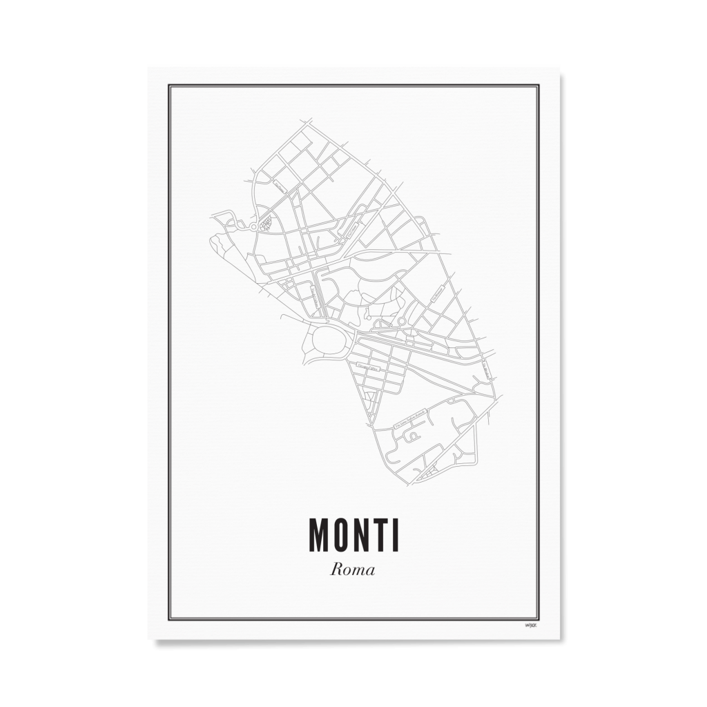 Poster van Rome - Monti | WIJCK. 