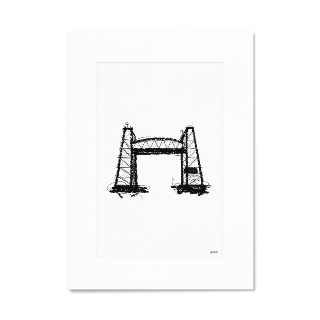 Poster von Rotterdam - De Hef | WIJCK.